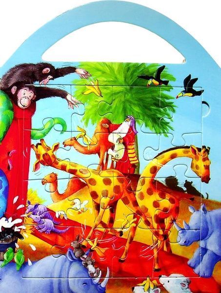 Книга "Дивовижний Ноїв Ковчег (пазли) Книга "Дивовижний Ноїв Ковчег (пазли) фото