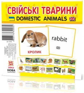Картки міні. Домашні тварини Картки міні. Домашні тварини фото