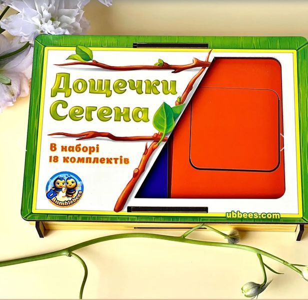 Дошки Сегена "Фігури, кольори" Дошки Сегена "Фігури, кольори" фото