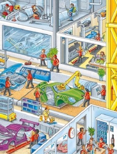 Книга "Porshe Віммельбух" Книга "Porshe Віммельбух" фото