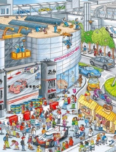 Книга "Porshe Віммельбух" Книга "Porshe Віммельбух" фото