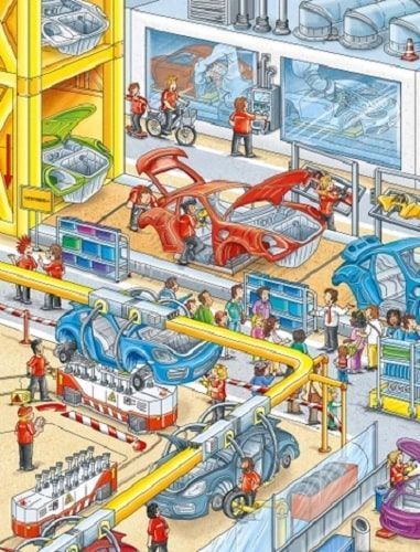 Книга "Porshe Віммельбух" Книга "Porshe Віммельбух" фото