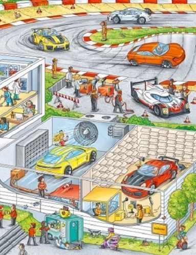 Книга "Porshe Віммельбух" Книга "Porshe Віммельбух" фото