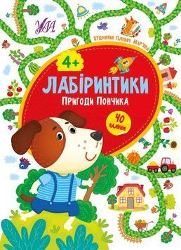 Книга "Лабіринтики. Пригоди Пончика 4+" Книга "Лабіринтики. Пригоди Пончика 4+" фото