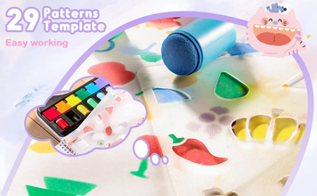 Книга для пальчикового малювання Mirola Kids Книга для пальчикового малювання Mirola Kids фото