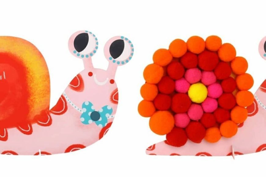 Творчий набір з помпонами TookyLand тварини Творчий набір з помпонами TookyLand тварини фото