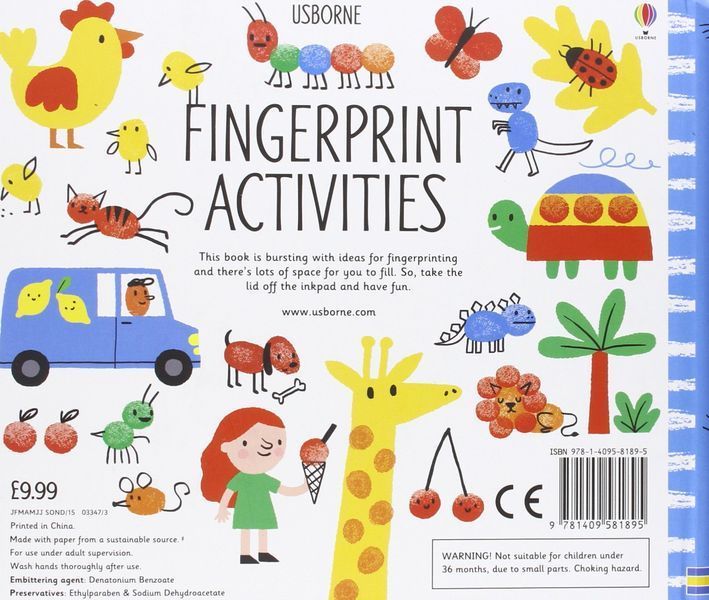Книга "Fingerprint Activities" Книга "Fingerprint Activities" фото