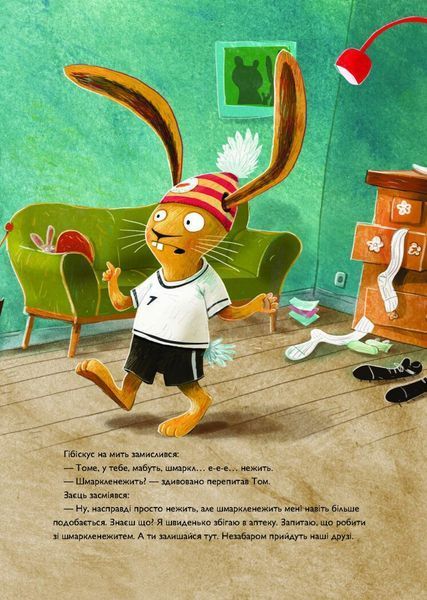 Книга "Заєць Гібіскус і шмаркленежить" Книга "Заєць Гібіскус і шмаркленежить" фото