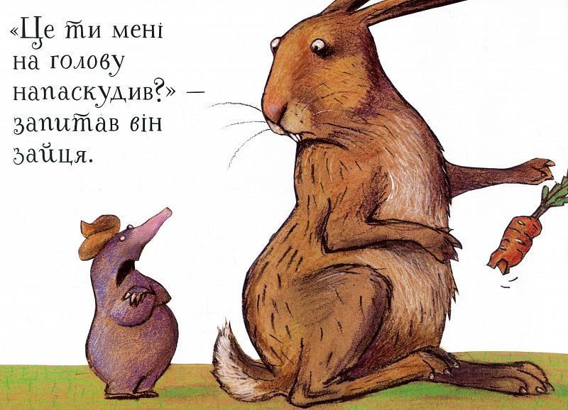 Книга "Про малого крота,який хотів дізнатися, хто наклав йому на голову" Книга "Про малого крота,який хотів дізнатися, хто наклав йому на голову" фото