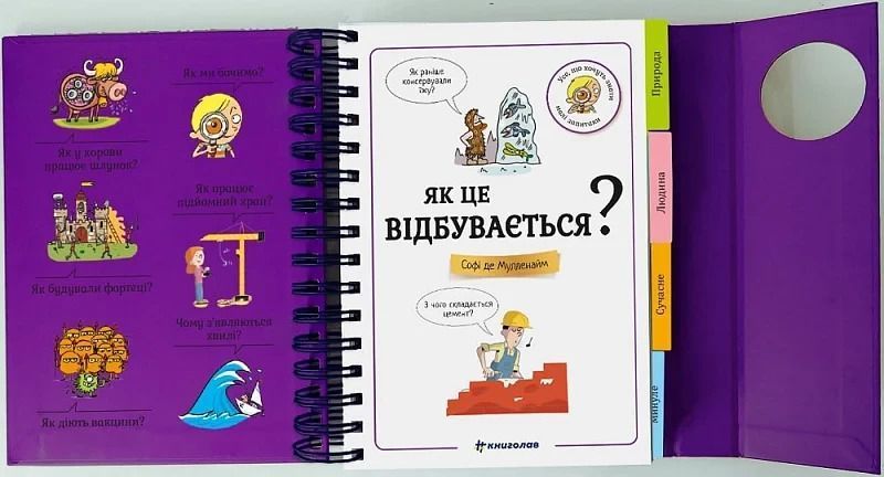 Книга "Хочу знати! Як це відбувається" Книга "Хочу знати! Як це відбувається" фото