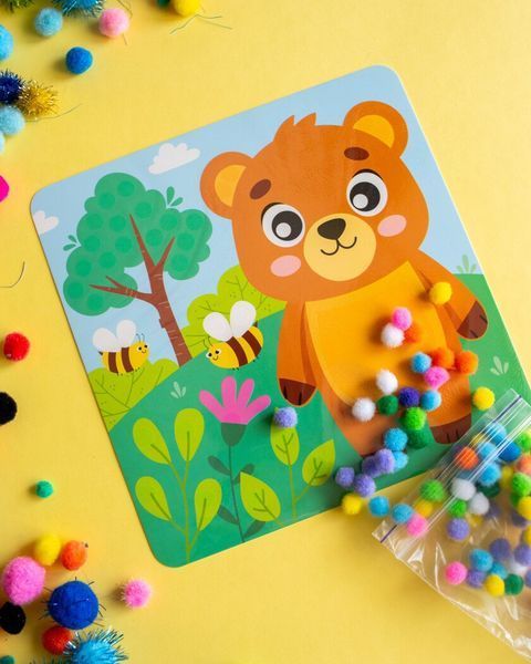 Набір для творчості &laquo;Pompon Art. Ведмідь&raquo; Набір для творчості &laquo;Pompon Art. Ведмідь&raquo; фото