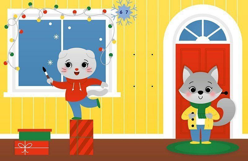 Книга "Аплікації наліпками. Олень" Книга "Аплікації наліпками. Олень" фото