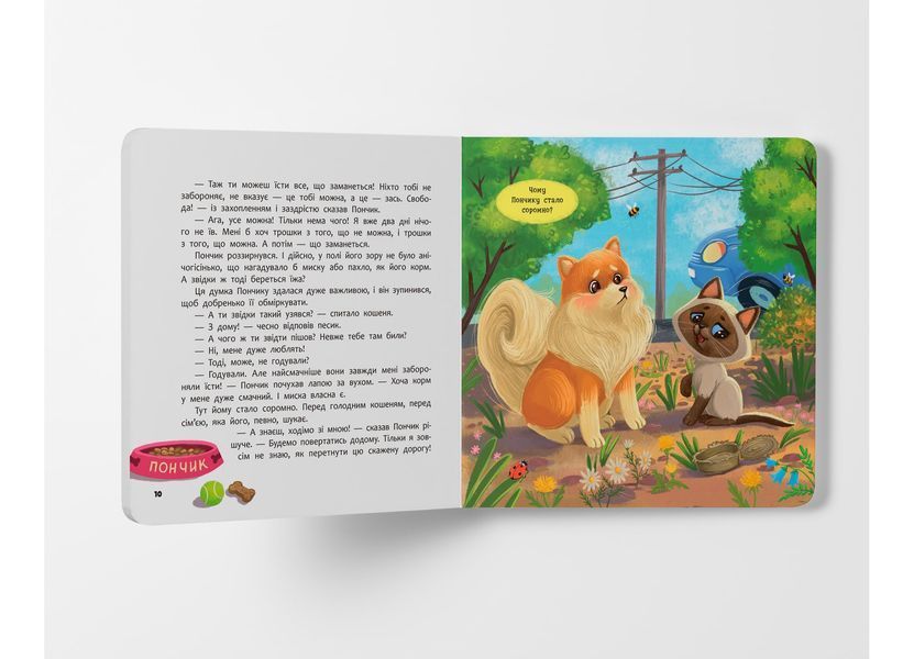 Книга "Хвостаті пригоди. Пончик та Грінка. Знайомство" Книга "Хвостаті пригоди. Пончик та Грінка. Знайомство" фото