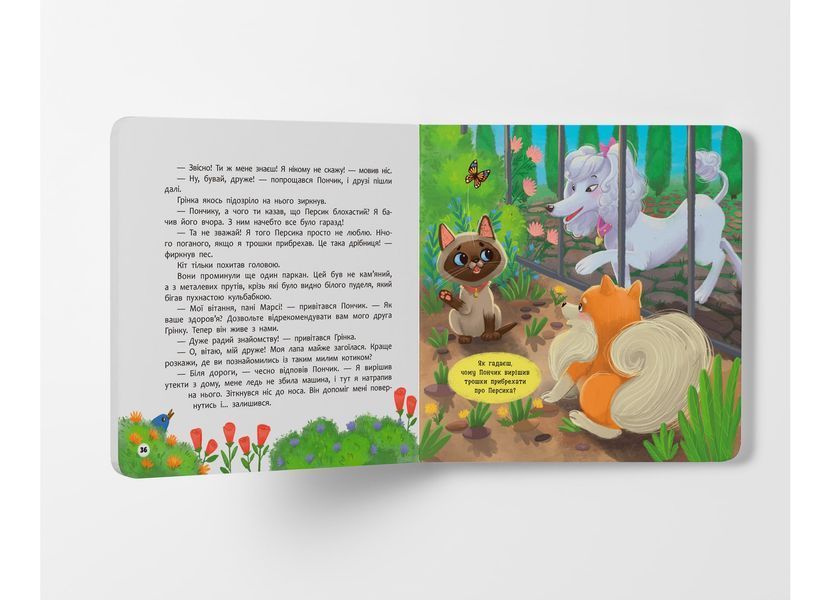 Книга "Хвостаті пригоди. Пончик та Грінка. Знайомство" Книга "Хвостаті пригоди. Пончик та Грінка. Знайомство" фото