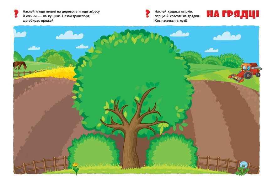 Книги "Мої перші навчальні наліпки. Фрукти та овочі" Книги "Мої перші навчальні наліпки. Фрукти та овочі" фото