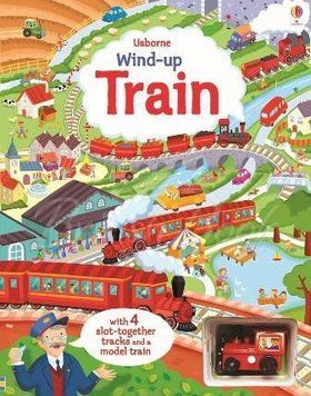 Книга "Wind-up Train Book with Slot-together Tracks" id_3111 фото