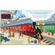 Книга "Wind-up Train Book with Slot-together Tracks" id_3111 фото 2