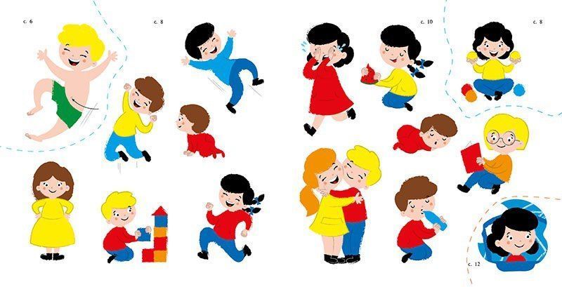 Книга "Мої перші слова з наліпками. Моє тіло" Книга "Мої перші слова з наліпками. Моє тіло" фото