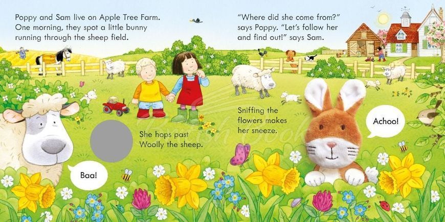 Книга "Poppy and Sam and the Bunny Finger Puppet Book" id_3112 фото